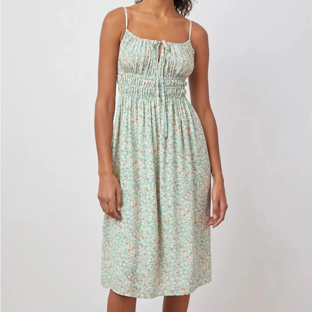 Rails Octavia Crepe Floral Midi Dress